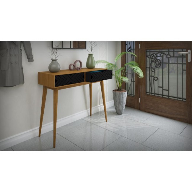 Two-colour Lagos entry console to choose from for free shipping