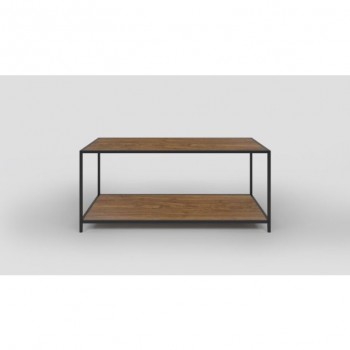 Modern room table Toledo model with a huge bottom shelf-free shipping