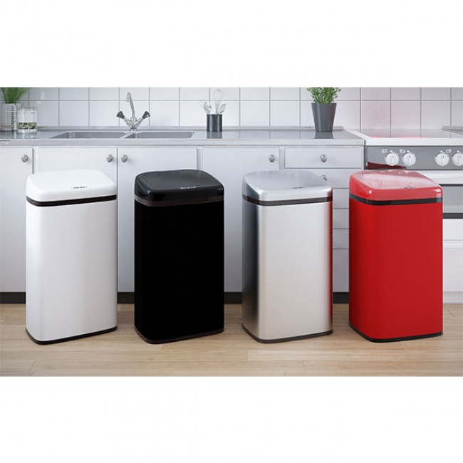 Automatic anti-bacterial garbage bin designed 50 liter free shipping