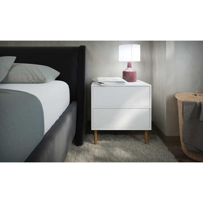 Elegant Castello nightstand in a variety of colors to choose from free shipping