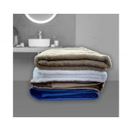 Set of 8 Thick Towels 100% Cotton 4 Body Towels and 4 Face Towels In Gift Packaging-Free Shipping