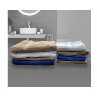 Set of 8 Thick Towels 100% Cotton 4 Body Towels and 4 Face Towels In Gift Packaging-Free Shipping