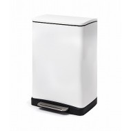 EKO 6 لتر ستيلا سلة المهملات البيضاء