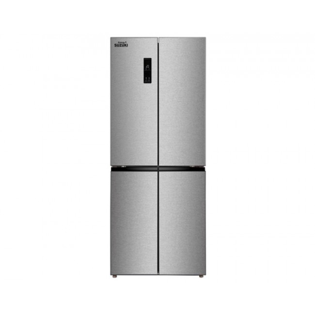 Холодильник 4 двери из нержавеющей стали стеклянное покрытие с многовоздушной системой Энергопотребление - A SUZUKI Energy