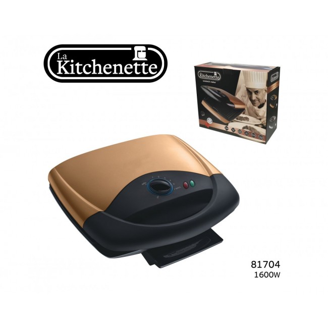Toaster Pressing 4 Slices 1600W Copper Finish La Kitchenette Free Shipping