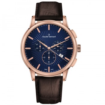 CLAUDE BERNARD Классический дизайн Мужской хронограф Смотреть Бесплатная доставка CLAUDE BERNARD Классический дизайн Мужской хронограф Смотреть Бесплатная доставка