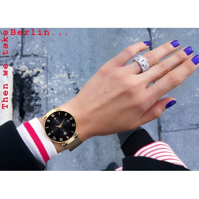 ساعة يد المرأة الدوقة من سلسلة برلين