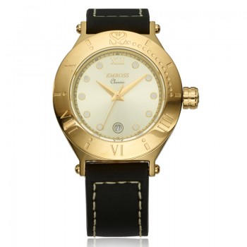 שעון יוקרתי לאישה מבית EMBOSS מסדרת CLASSIC romi מצופה זהב 18 קרט EM-CLRMYGYL משלוח חינם שעון יוקרתי לאישה מבית EMBOSS מסדרת CLASSIC romi מצופה זהב 18 קרט EM-CLRMYGYL משלוח חינם