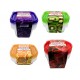 Set of 40 storage boxes of various sizes and in a variety of pastel colors - free shipping