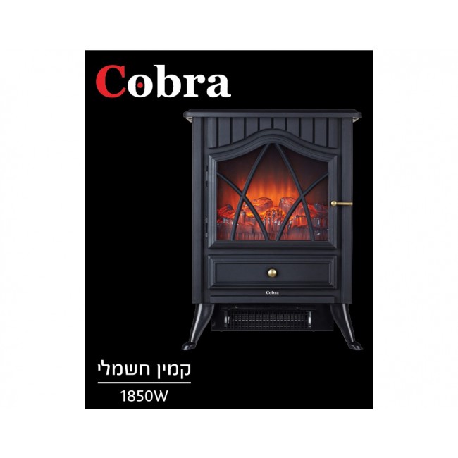 COBRA Decorative Electric Fireplace features a built-in heatsink with amazing effect of the 3D whispering coals free shipping