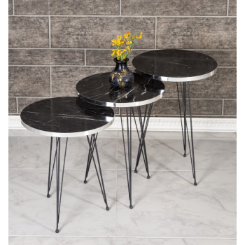 3 living room/coffee tables with a black marble finish a variety of finishes to choose from Free shipping 3 living room/coffee tables with a black marble finish a variety of finishes to choose from Free shipping
