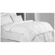 סט חורף מפנק הכולל שמיכת פוך זוגית זוג כריות פוך ומתנה שקית וואקום רב פעמית לאכסון משלוח חינם