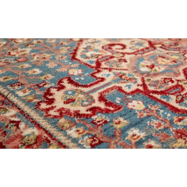 Designed carpet model 'Oriental' - Oriental pattern - blue and red