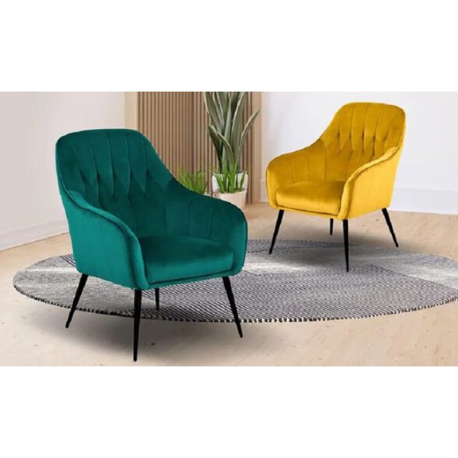 Дизайнерское кресло, особенно удобное, мягкая бархатистая тканевая обивка приятная на ощупь, 5 оттенков на выбор